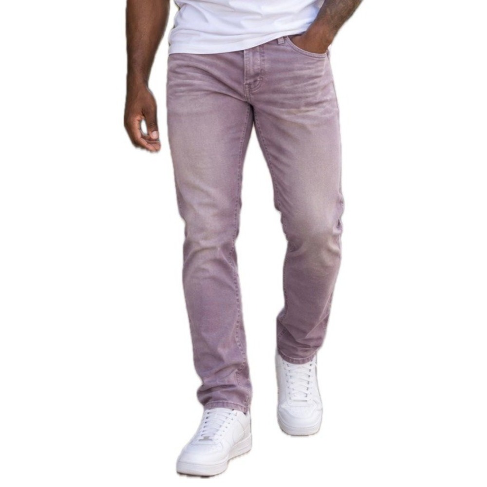 Express Jeans Rocco Slim Fit Skinny Leg Light Purple Cotton. Men's Size 32x34